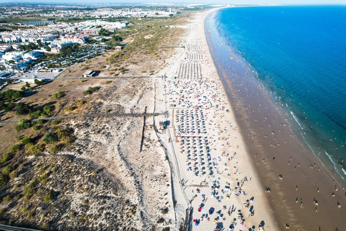 Beaches in Vila Real de Santo António
